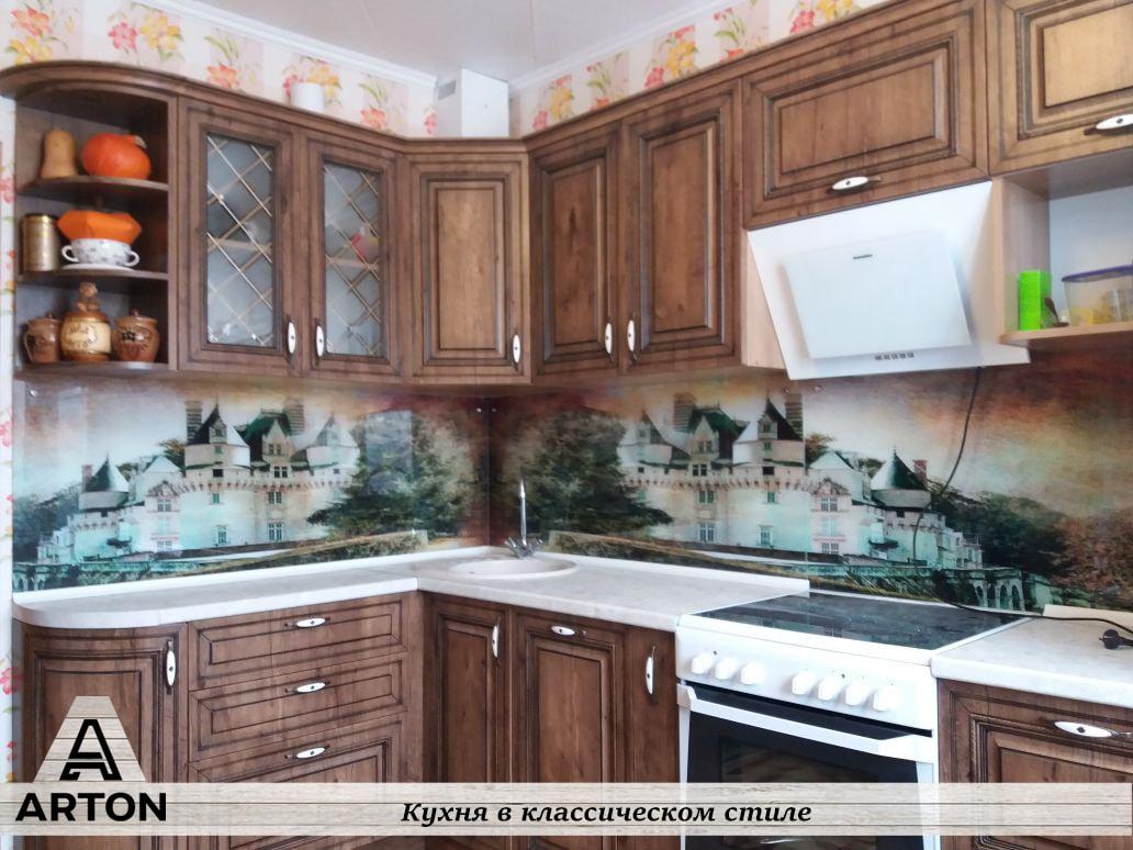 Кухня на заказ Орех
