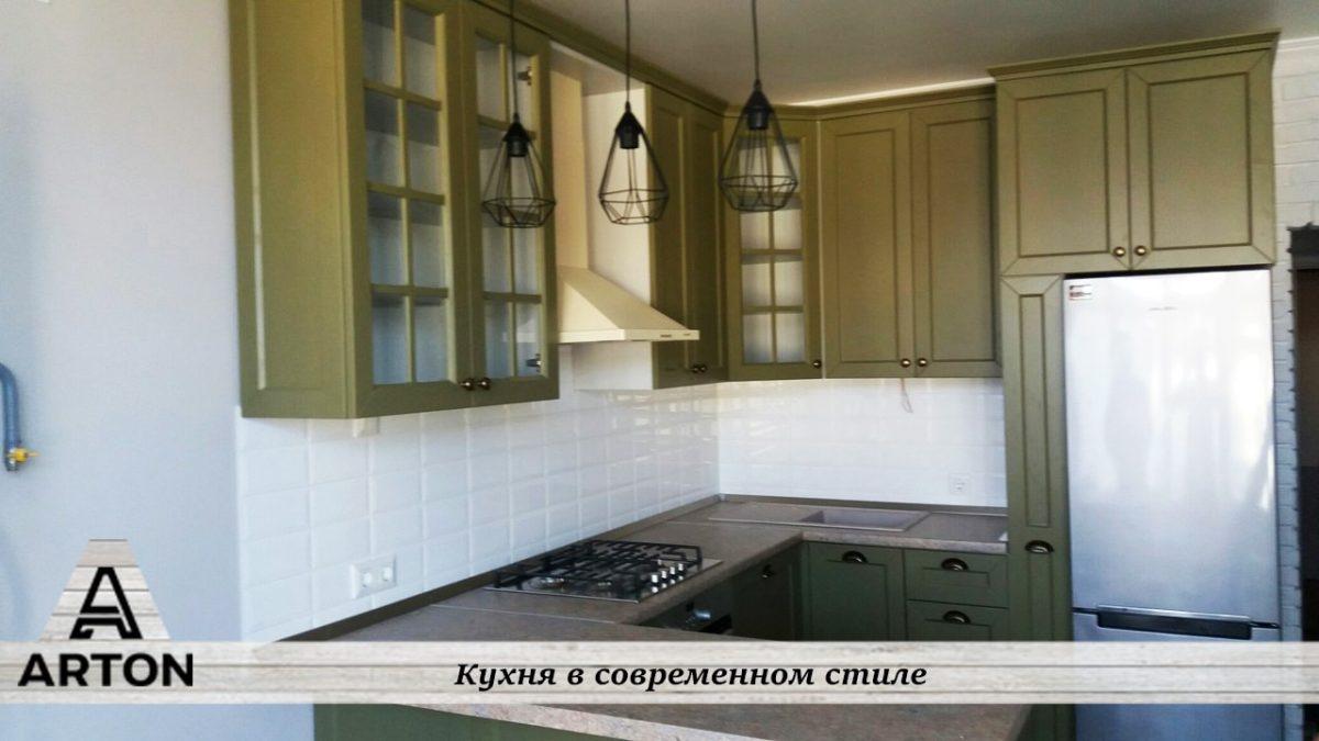 Кухня на заказ RAL 7008